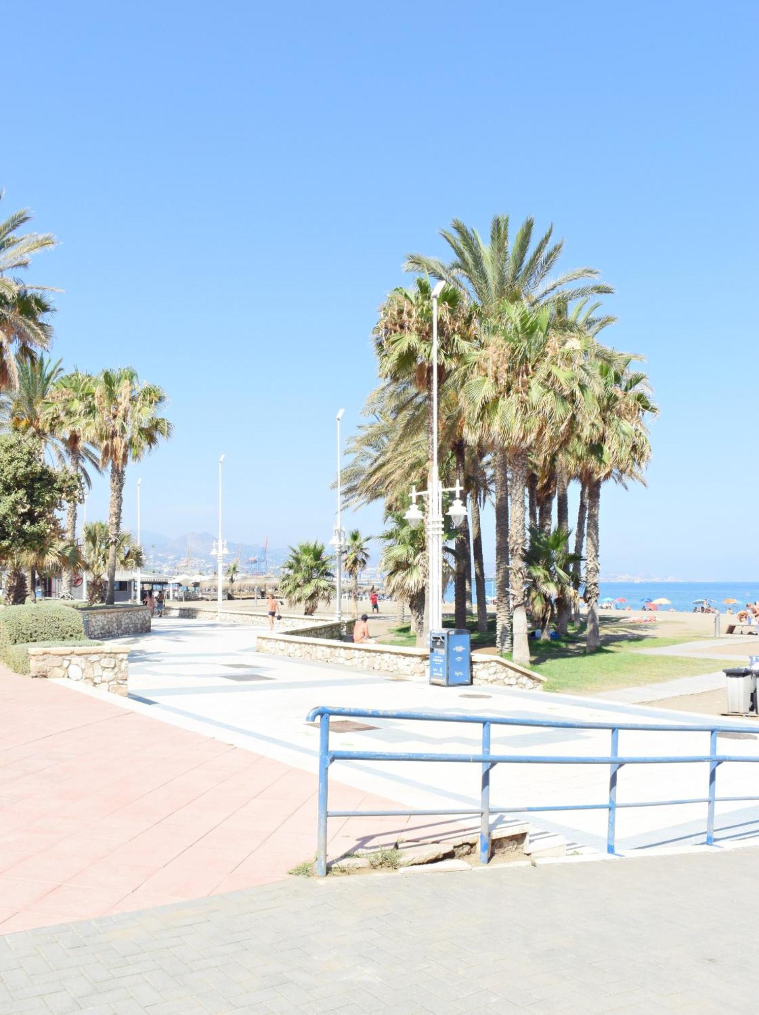 Amalia'S Home: Luminoso Apartamento Muy Cerca De La Playa Malaga Zewnętrze zdjęcie