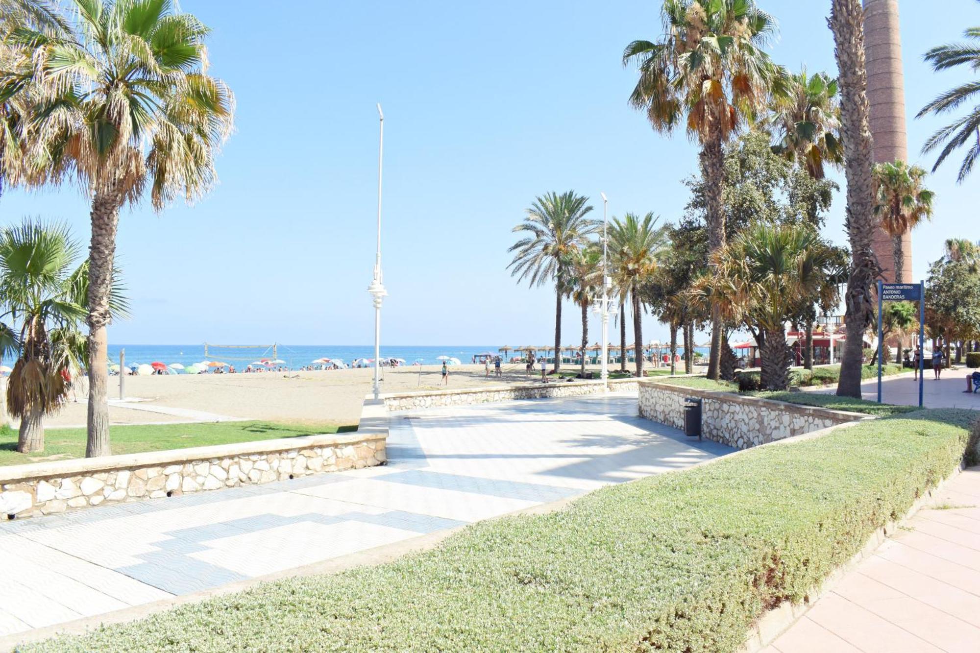 Amalia'S Home: Luminoso Apartamento Muy Cerca De La Playa Malaga Zewnętrze zdjęcie